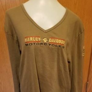 Long Sleeve Harley Davidson XL Shirt